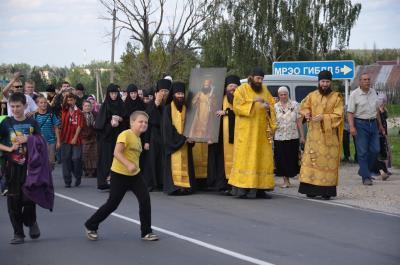 g Zadonsk Krestnyj hod iz Voronezha vstrechaet Krestnyj hod iz Rozhdestvo-Bogorodickogo monastirya